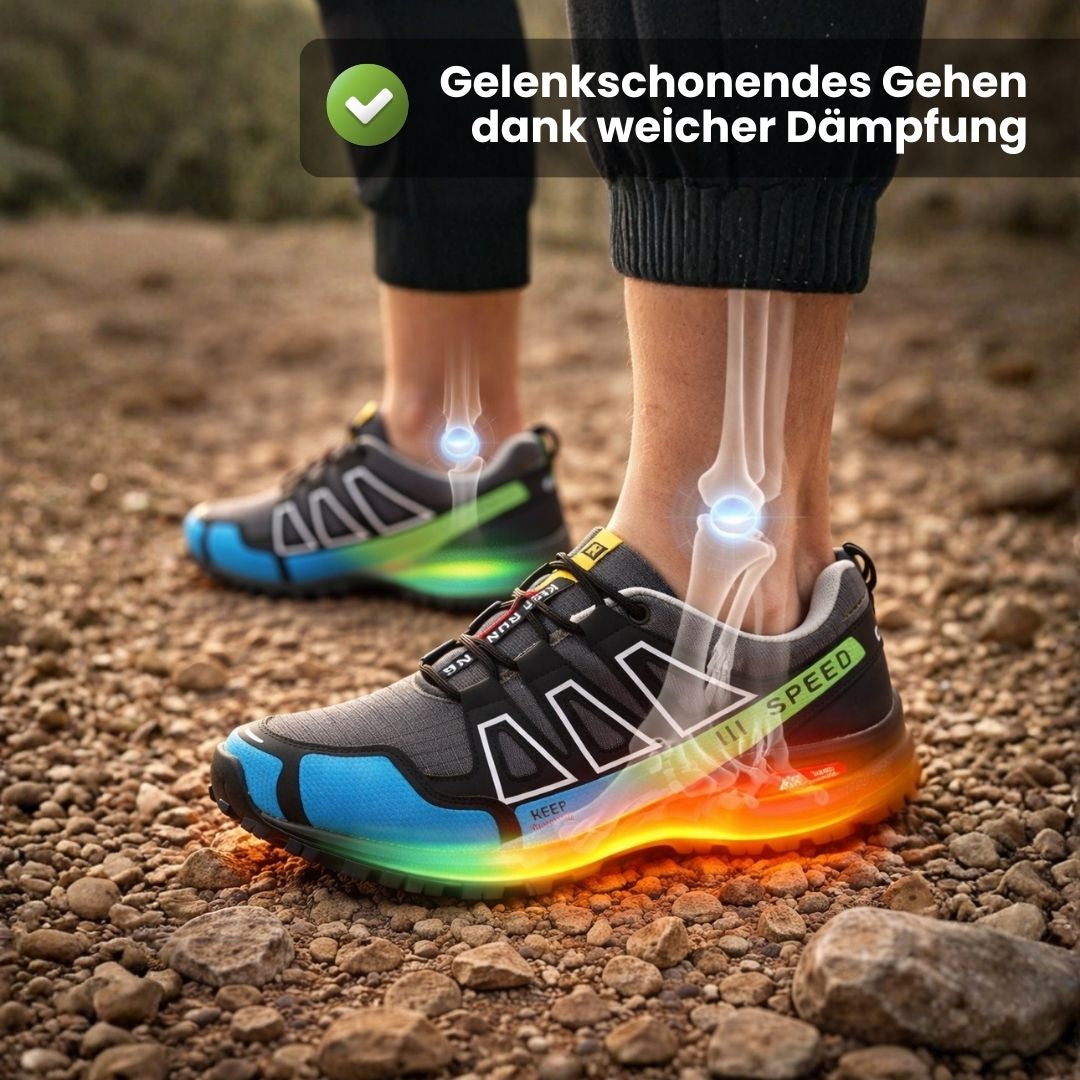 OrthoTrekking - Ergonomischer schmerzlindernder Trekking u.- Wanderschuh | Ergonomisches Design