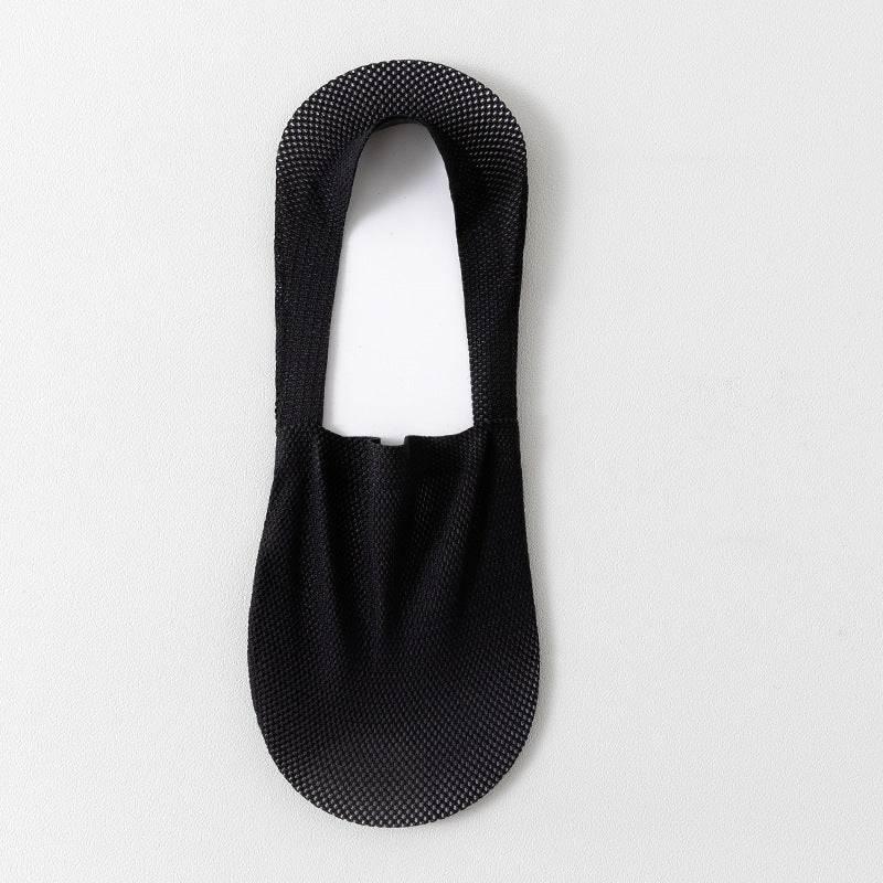 Unsichtbare atmungsaktive Anti-Rutsch-Socken
