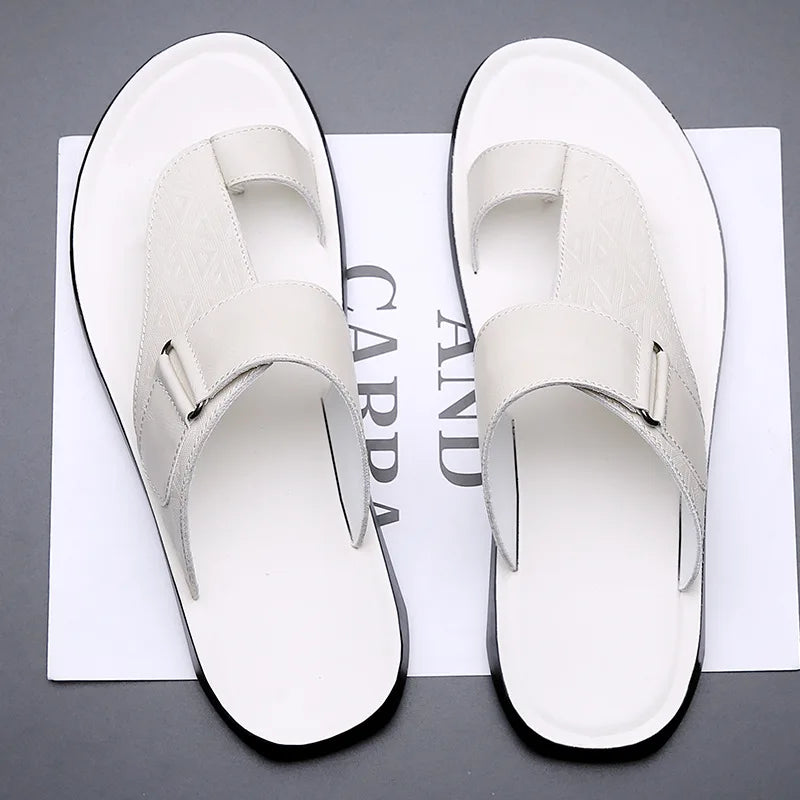 Ashmere Sandalen aus Leder