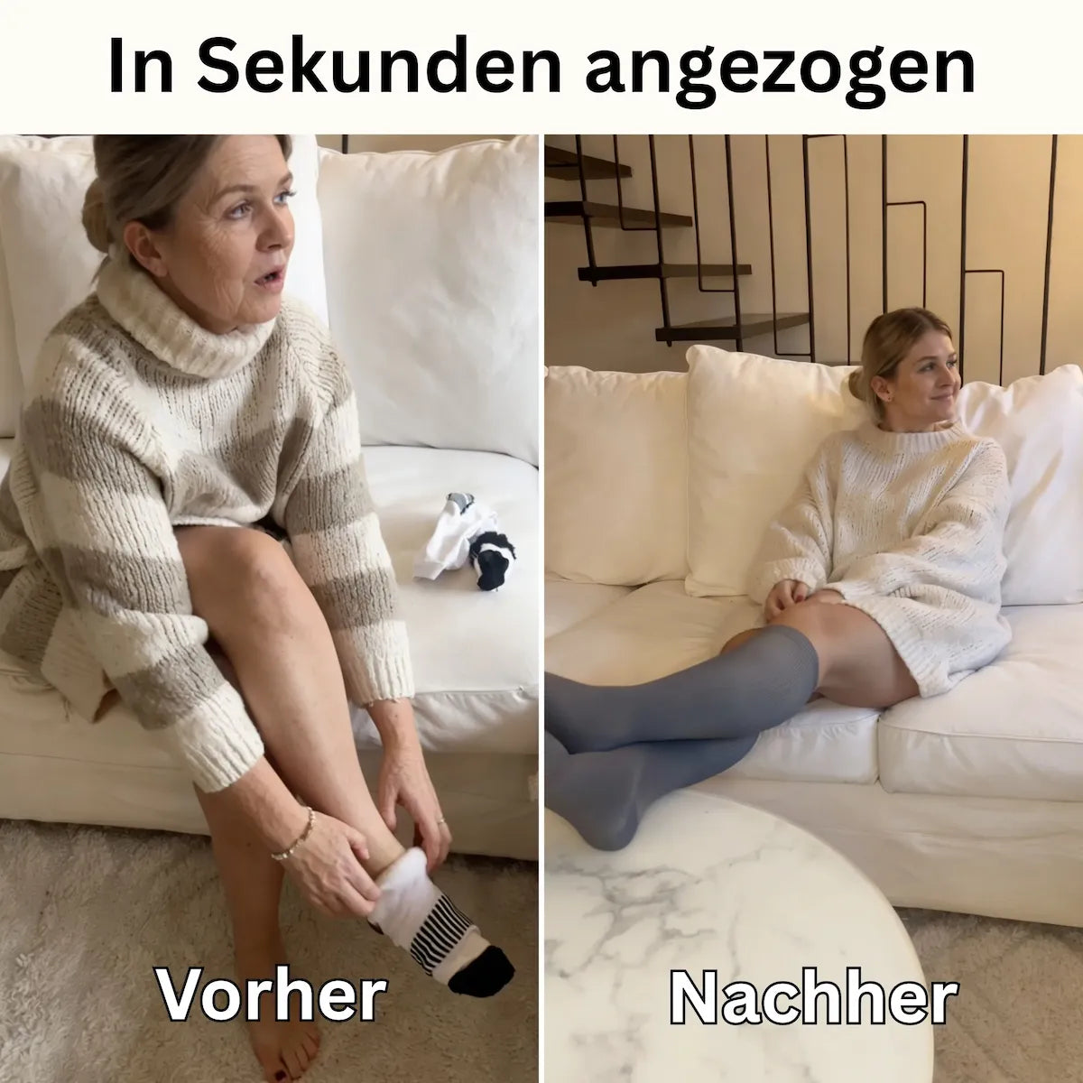 1+1 GRATIS| Classic Kompressionsstrümpfe Orthopädische