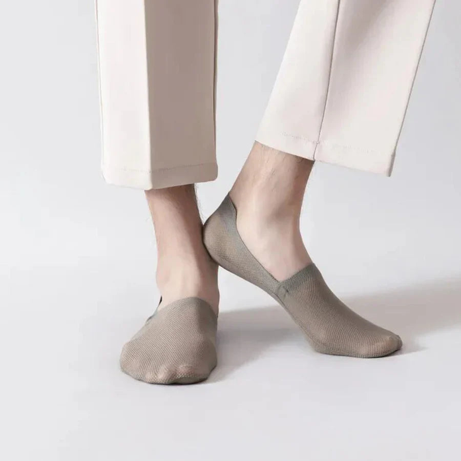 Unsichtbare atmungsaktive Anti-Rutsch-Socken