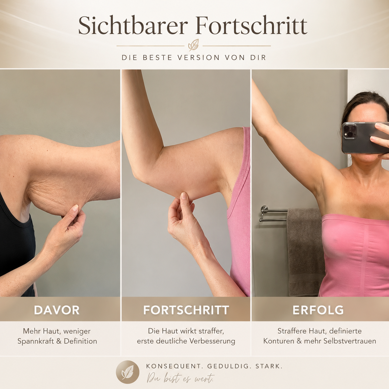 LumaLift Pro – 3-in-1 Straffungs- & Massagegerät für Gesicht, Arme & Körper