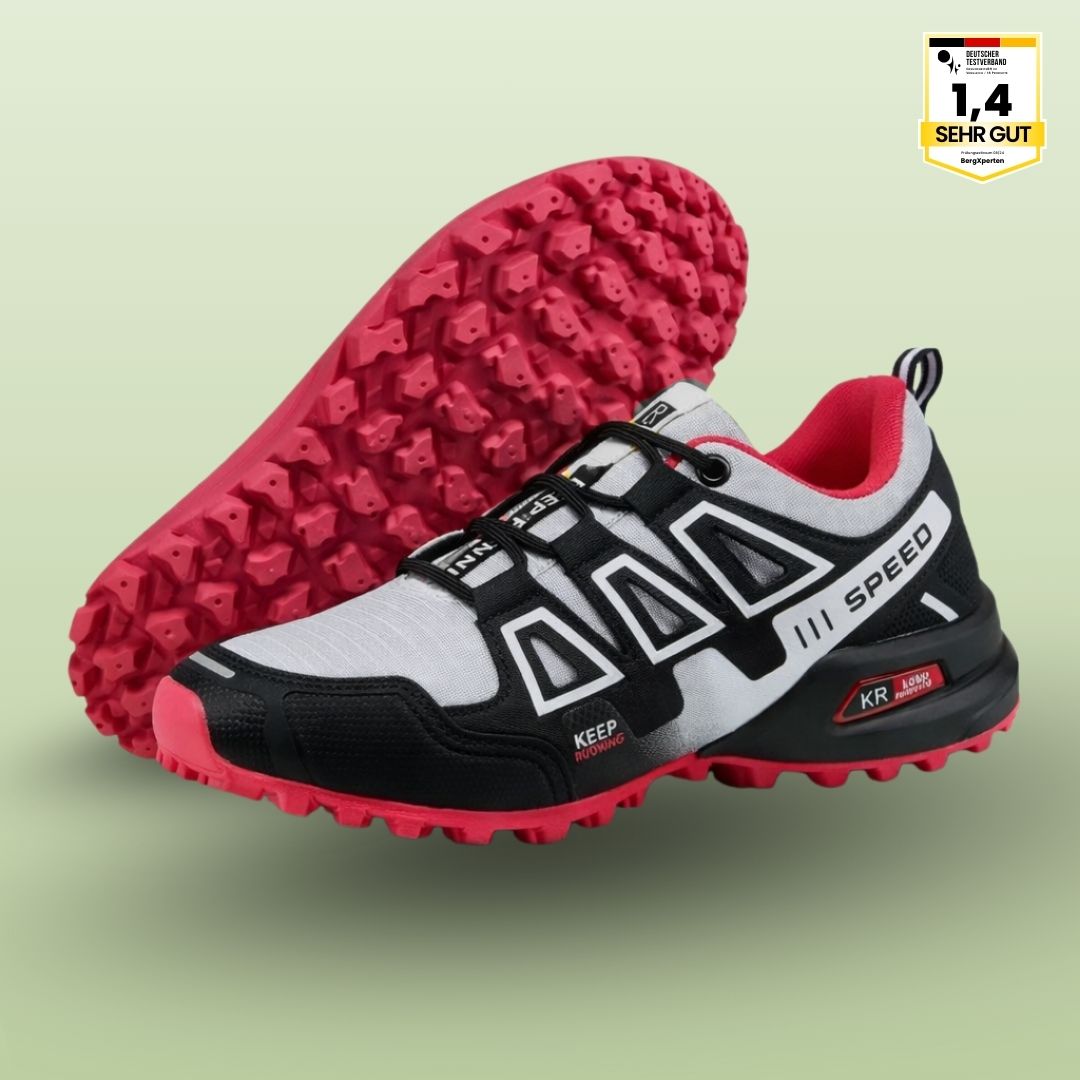 1+1 GRATIS| OrthoTrekking - Ergonomischer schmerzlindernder Trekking u.- Wanderschuh | Ergonomisches Design