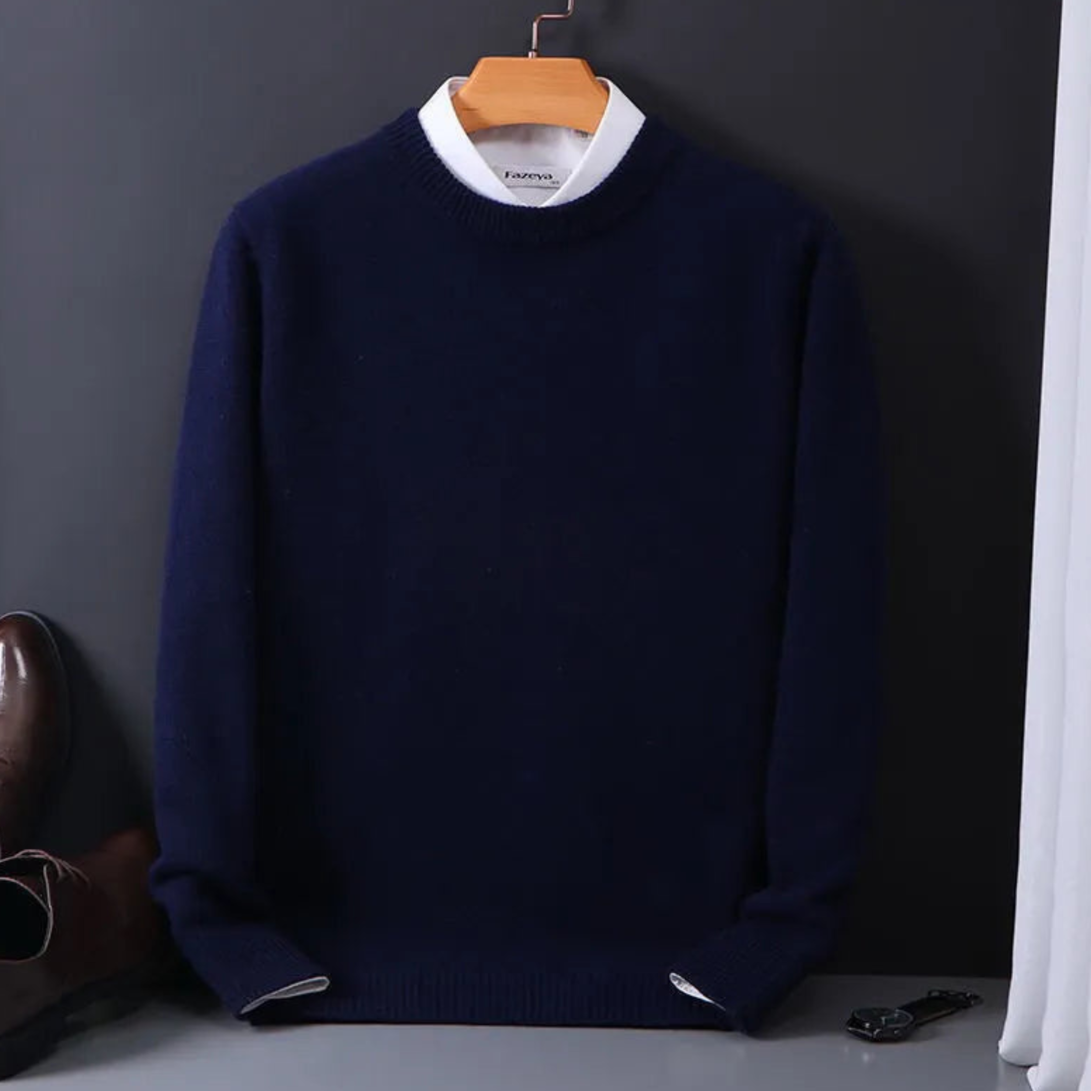 1+1 GRATIS| Avenor – Klassischer Kaschmirpullover