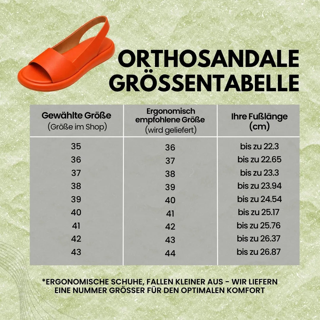 1+1 GRATIS| OrthoSandale — Schmerzlindernde Komfort-Sandalen | Rutschfest & Federleicht