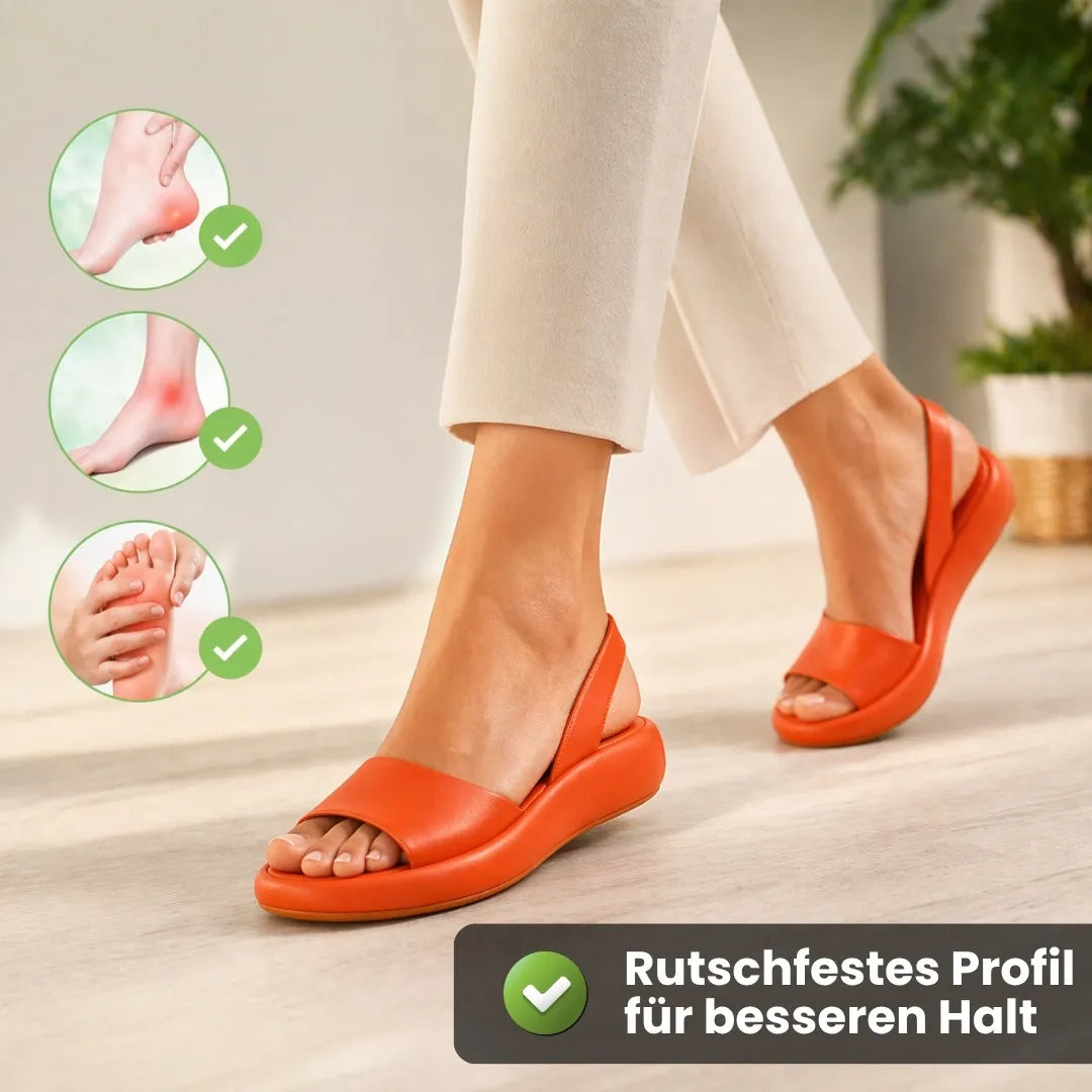 1+1 GRATIS| OrthoSandale — Schmerzlindernde Komfort-Sandalen | Rutschfest & Federleicht