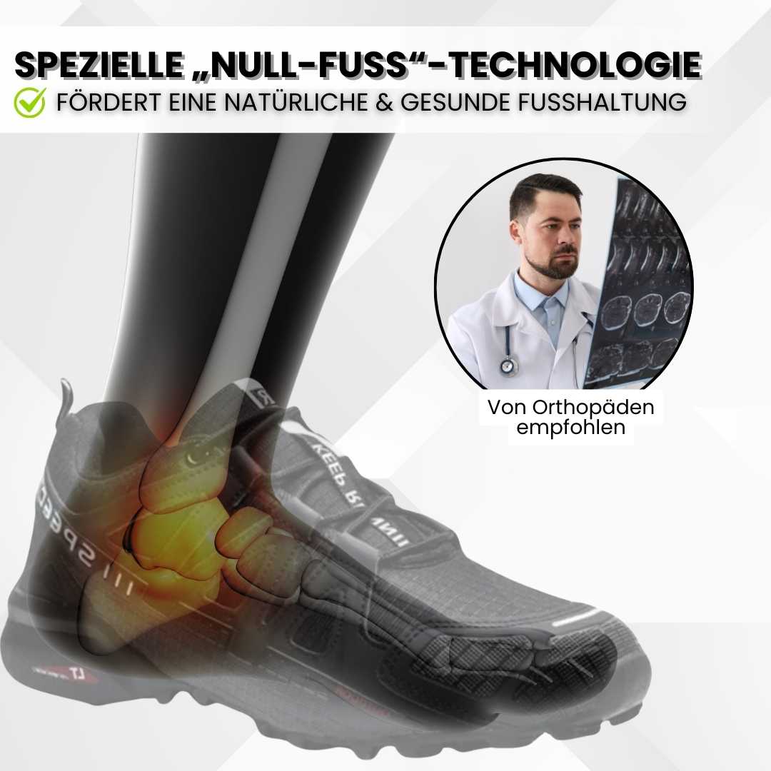 1+1 GRATIS| OrthoTrekking - Ergonomischer schmerzlindernder Trekking u.- Wanderschuh | Ergonomisches Design