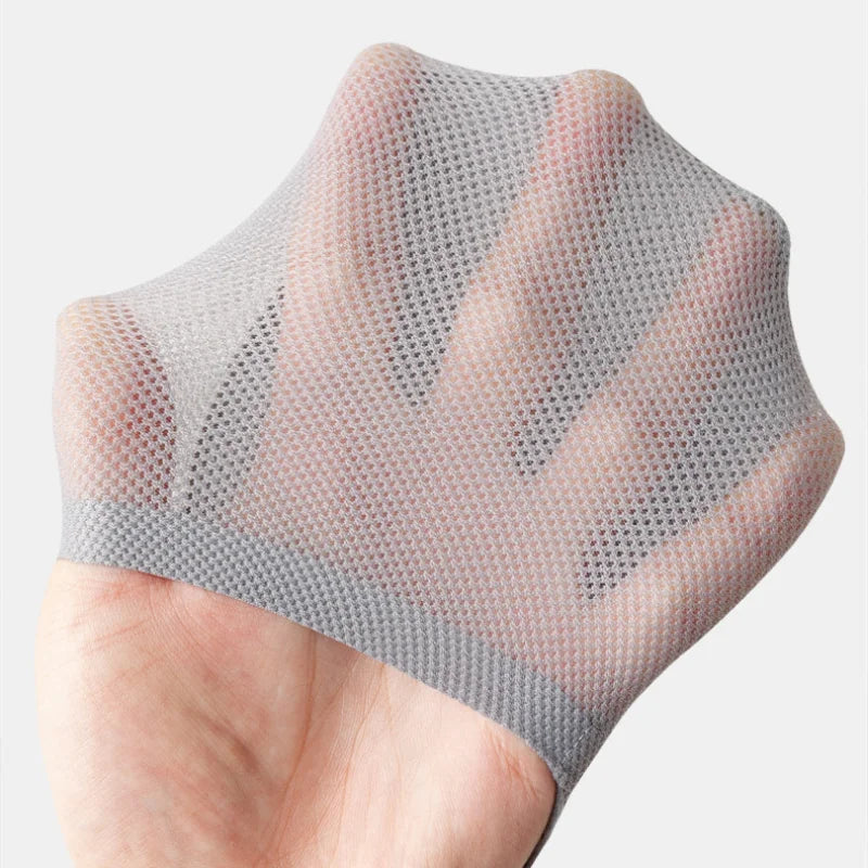 Unsichtbare atmungsaktive Anti-Rutsch-Socken