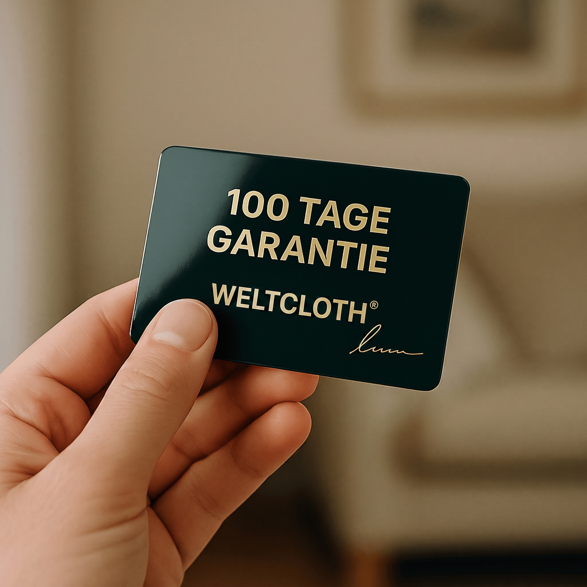100 Tage Garantie-Karte