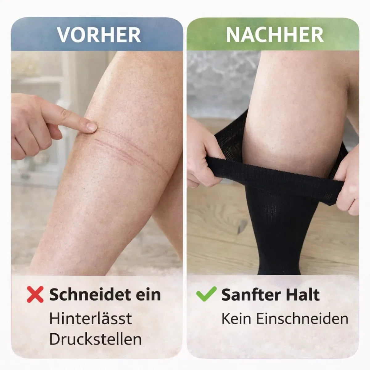 1+1 GRATIS| Classic Kompressionsstrümpfe Orthopädische