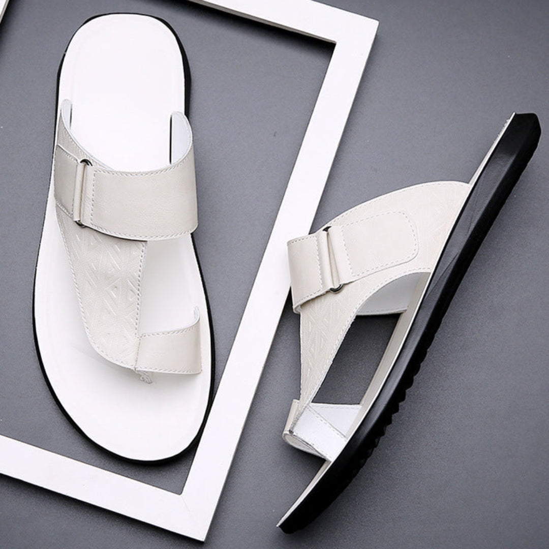 Ashmere Sandalen aus Leder